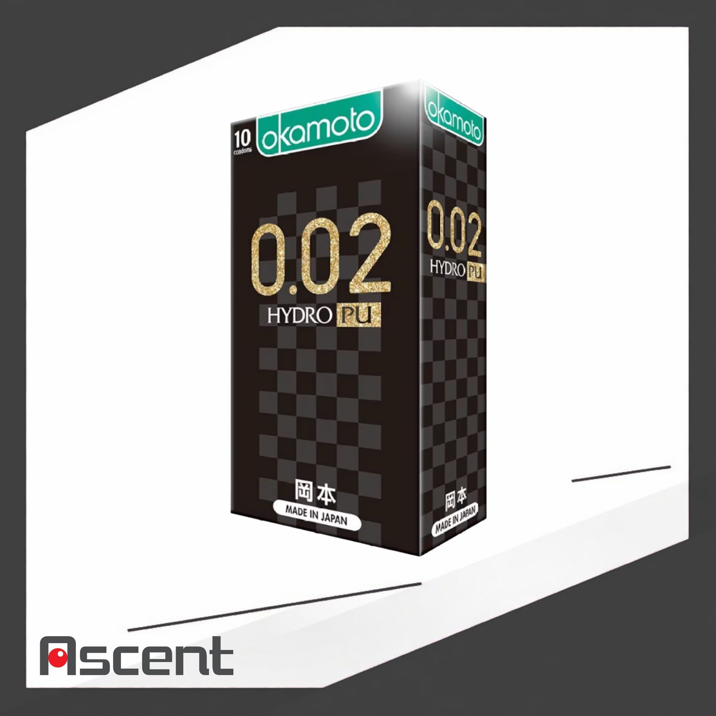 Okamoto 0.02 Hydro PU Condoms 10s
