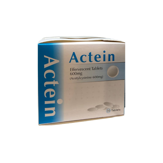 Actein 愛克痰發泡錠 化痰素 600mg 30錠
