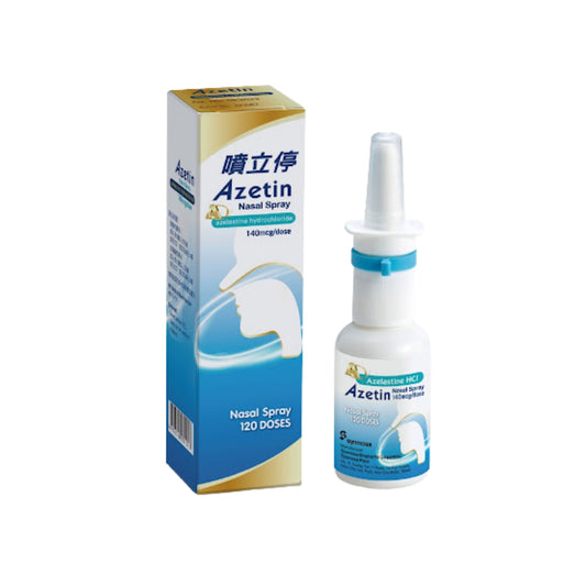 Azetin nasal spray 140mcg/dose