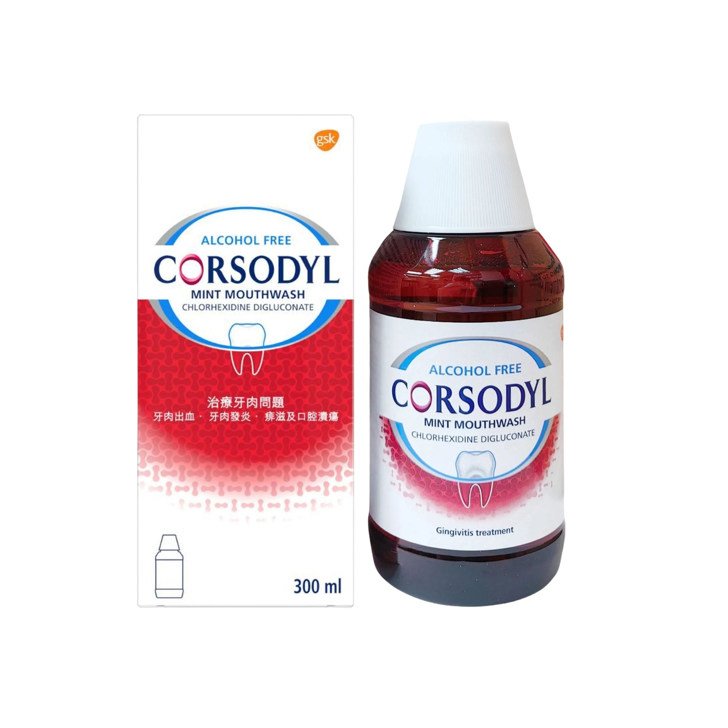CORSODYL漱口水 300ml