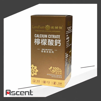 LipoFast Calcium Citrate capsules 60s
