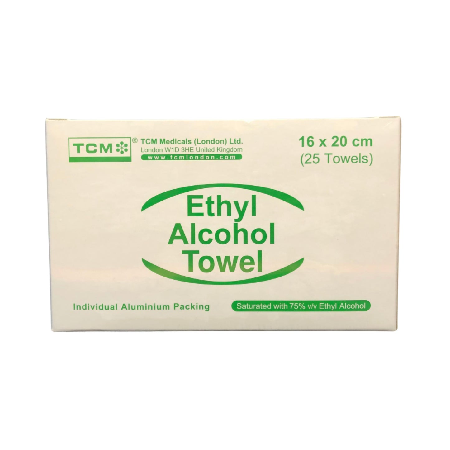 TCM 酒精消毒濕紙巾 25張