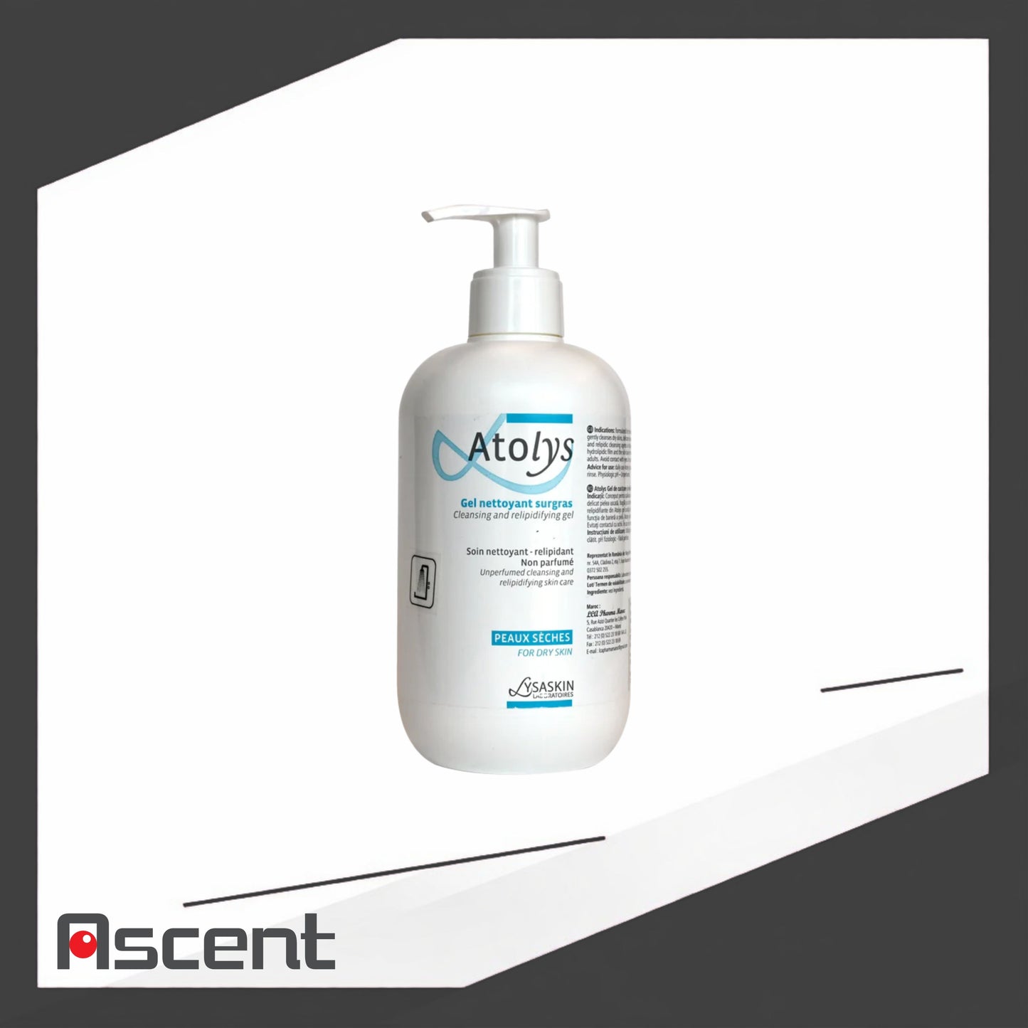 Atolys cleansing and relipidifying gel 500ml