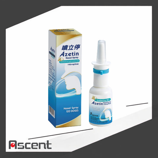 Azetin nasal spray 140mcg/dose