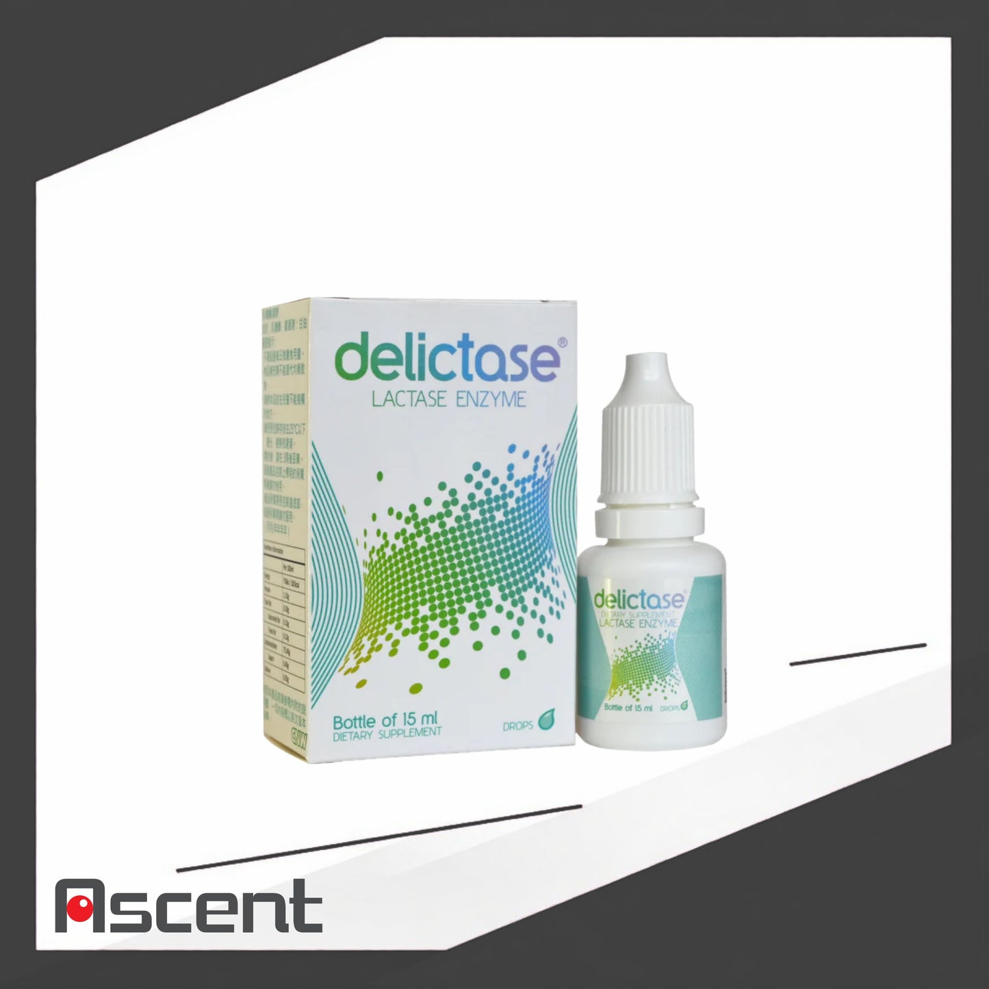 DELICTASE Lactase Enzyme Drops 15ml