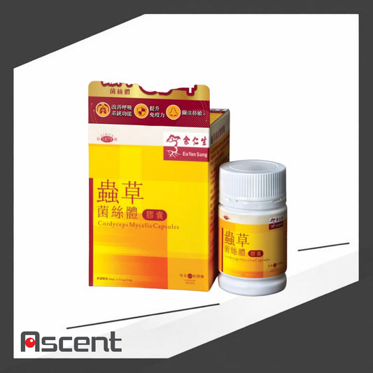 Eu Yan Sang CS-4 Cordyceps Mycelia 60 Capsules
