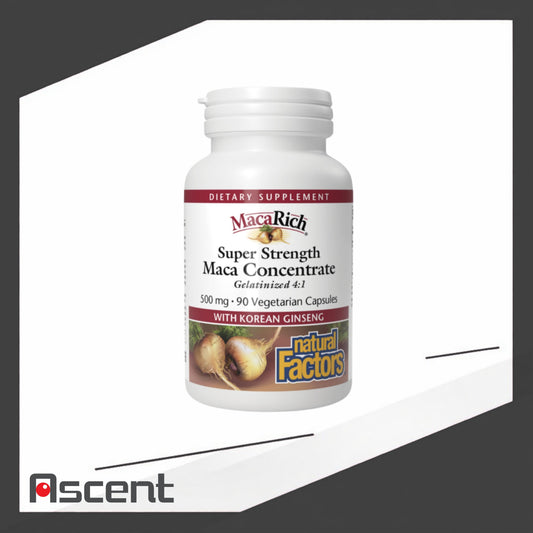 Natural Factors MacaRich Super Strength Maca Concentrate 90 Capsules