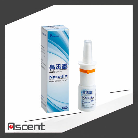 Nazonin nasal spray 0.1% w/v 10ml