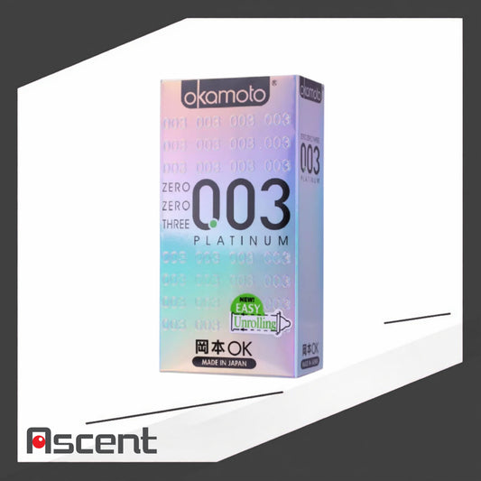 Okamoto 0.03 Silver Condoms 10s