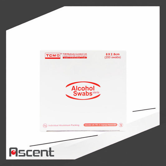 TCM Alcohol Swabs (Sterile) 6x2.8cm