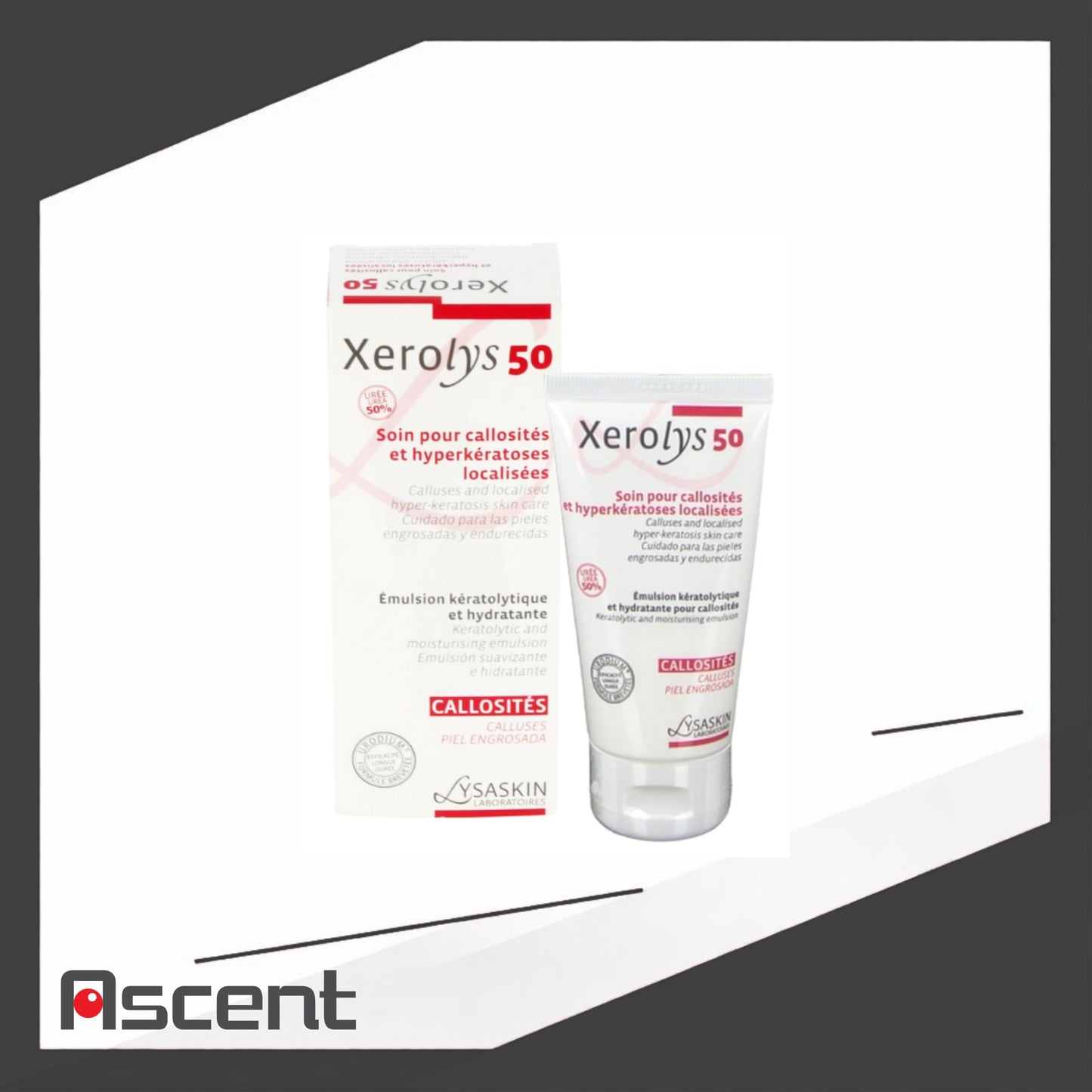 Xerolys 50 kereatolytic moisturisting emulsion 40ml
